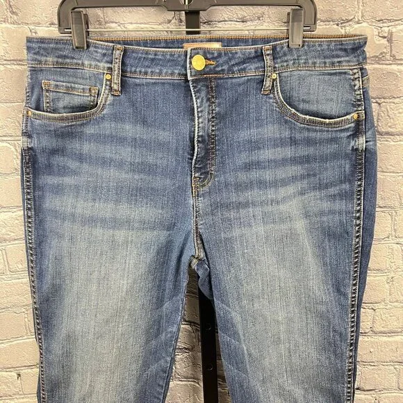 Kut From The Kloth Diana Fab Ab Skinny High Rise Jeans Size 16 Blue - Picture 3 of 9